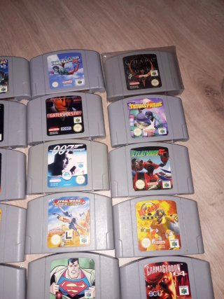 Cada juego a  15€ Nintendo 64