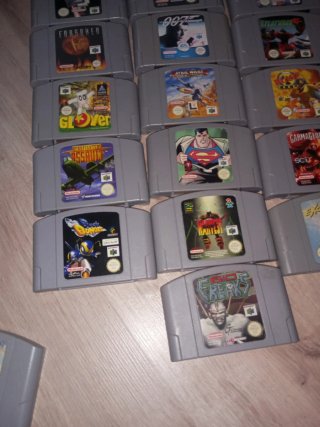 Cada juego a  15€ Nintendo 64