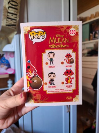 Funko Pop! Mushu Mulan 630 Diamond Collection