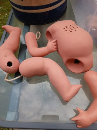 Piezas Muñecos Antiguos para Restaurar