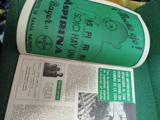 Atlético Madrid antigua vintage periódico revista