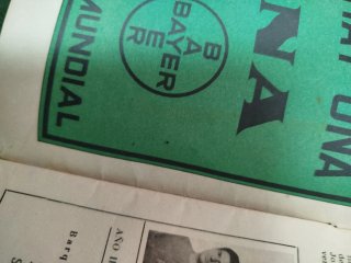 Atlético Madrid antigua vintage periódico revista