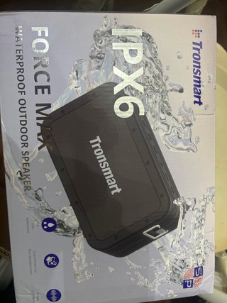 Altavoz Tronsmart Force Max IPX6 Negro/Gris 100W