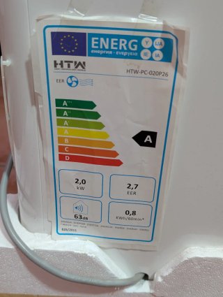 Aire Acondicionado Portátil HTW Blanco