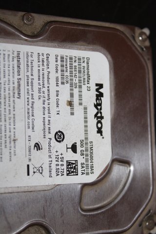 Hard Disk 500GB Maxtor DiamondMax 23 SATA