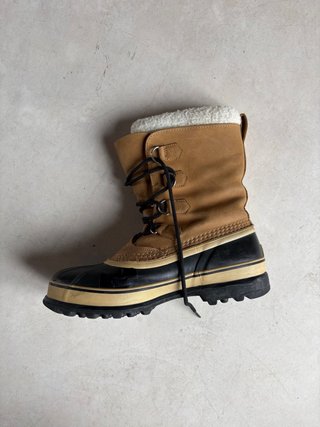 Botas Sorel Caribou Marrón y Negro