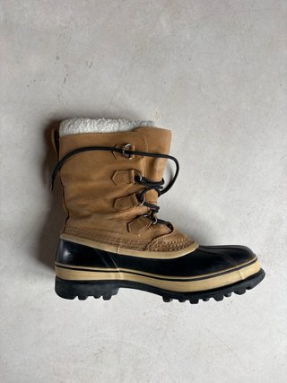Botas Sorel Caribou Marrón y Negro