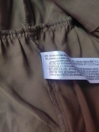 Chaqueta fina Zara verde oliva