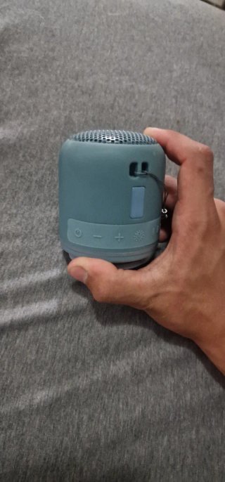 Altavoz azul