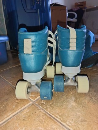 Patines hockey infantiles azul