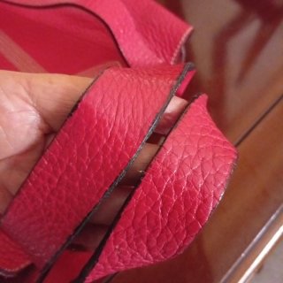 Bolso Purificación García Piel Rojo