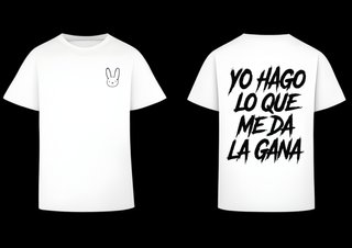 Camiseta inspirada en Bad Bunny