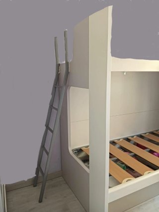 Litera juvenil madera blanca