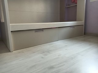 Litera juvenil madera blanca