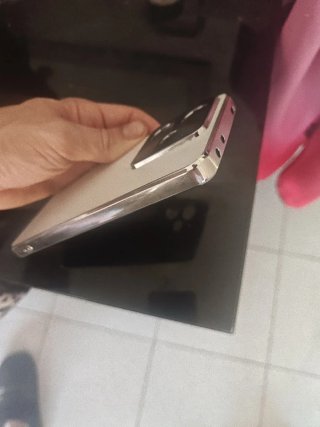 Funda Realme GT7 Lujo Blanco Perla