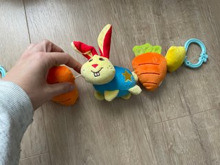 Tren de bloques con animales para bebé