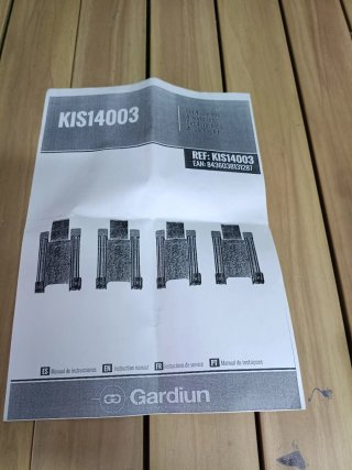 GARDIUN KIS14003 - Set 4 Ganchos para Herramientas