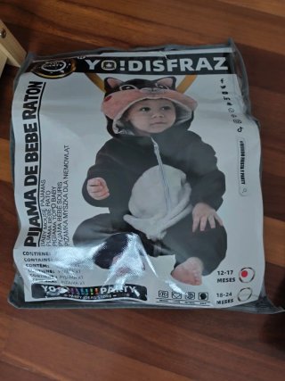 Disfraz Pijama Bebé Ratón 12-24 Meses