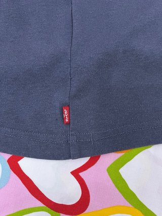 Camiseta Levi's Niñ@ Logo Azul
