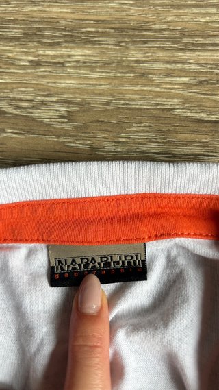 Polo Napapijri Blanco Hombre S