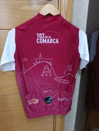 Maillot Ciclismo Faster 102 de la Comarca TALLA L