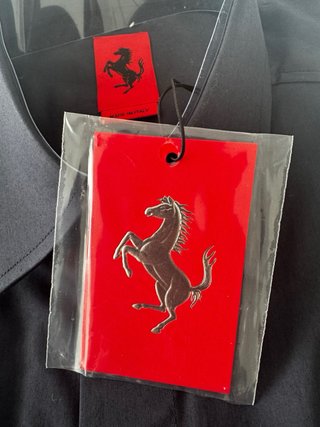 Camisa Ferrari Negra Talla M