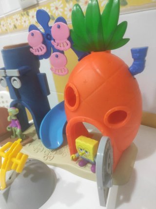 Casa Bob Esponja y Calamardo