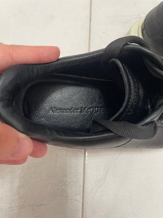 Scarpe Alexander McQueen nere donna taglia 38