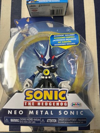 Sonic Neo Metal Sonic y Knuckles Jakks Pacific