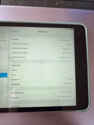 iPad Mini 2 32GB Plata