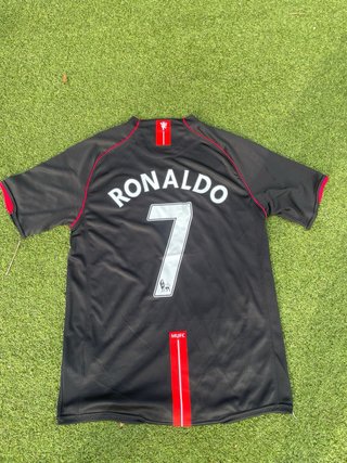 Camiseta Manchester United CR7 2008 Nike Negra