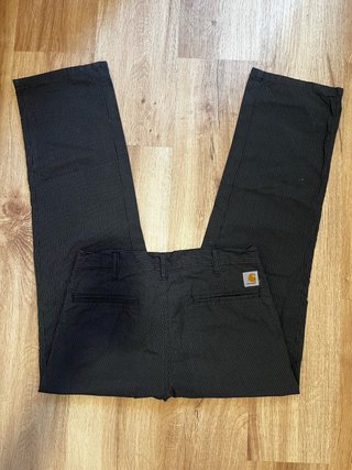 Pantalón Carhartt Negro Rayas