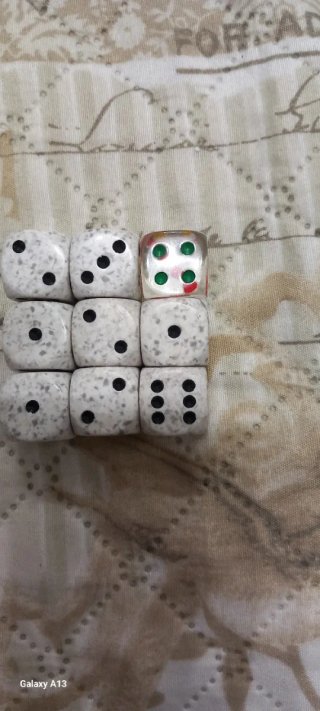 Set 9 Dadi D6