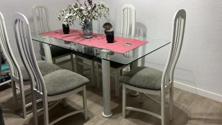 Mueble salón modular blanco
