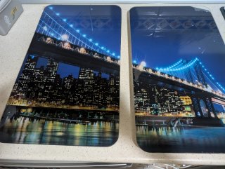 2 Cubre vitrocerámica 30x52 cm Puente Noche