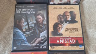 Lote 7 Películas DVD/Blu-ray Spielberg