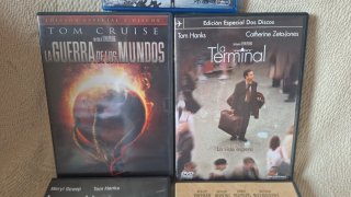 Lote 7 Películas DVD/Blu-ray Spielberg