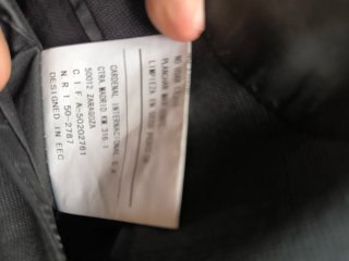 Traje de lana 100% gris T.46/52