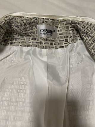 Chaqueta Vintage Beige y Gris