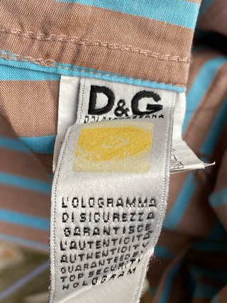 Camicia maniche corte D&G
