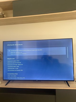 TV TCL 55 4K UHD Smart TV Google DLED 55V6C