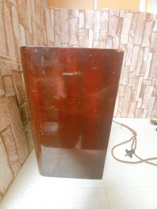 Radio antigua válvulas Madera baquelita Vintage