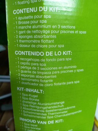 Kit mantenimiento para spa Boreal KOKIDO