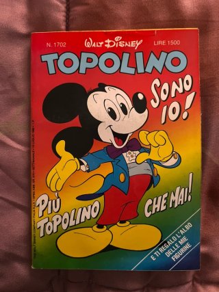 Rivista Topolino Classic vintage n.1702