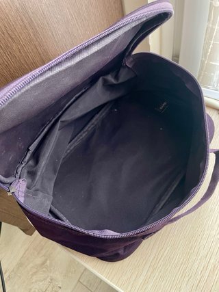 Pochette viola da viaggio