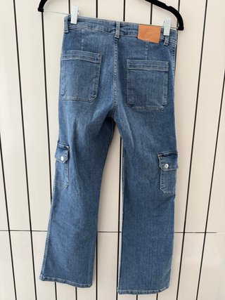 Vaqueros Zara elásticos con bolsillos