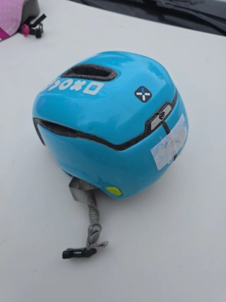 Casco infantil bici 46-52 cm azul