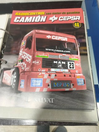 DVD Camión Radiocontrol CEPSA + Fascículos