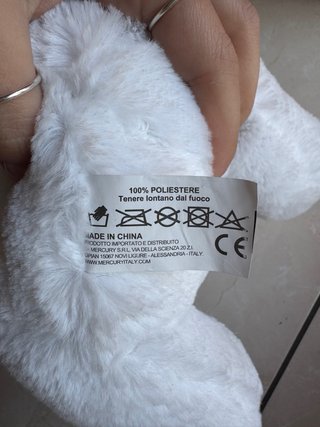 Peluche Unicorno Bianco Morbido