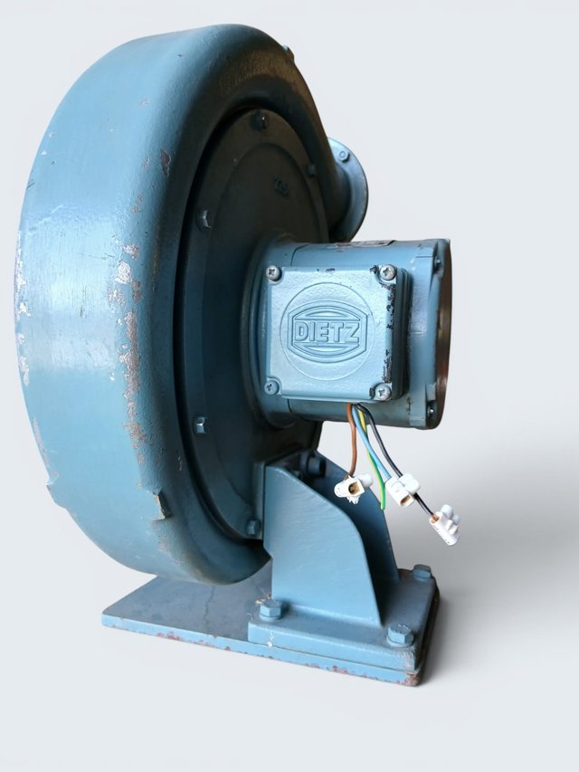 Turbina de tiro forzado de aluminio